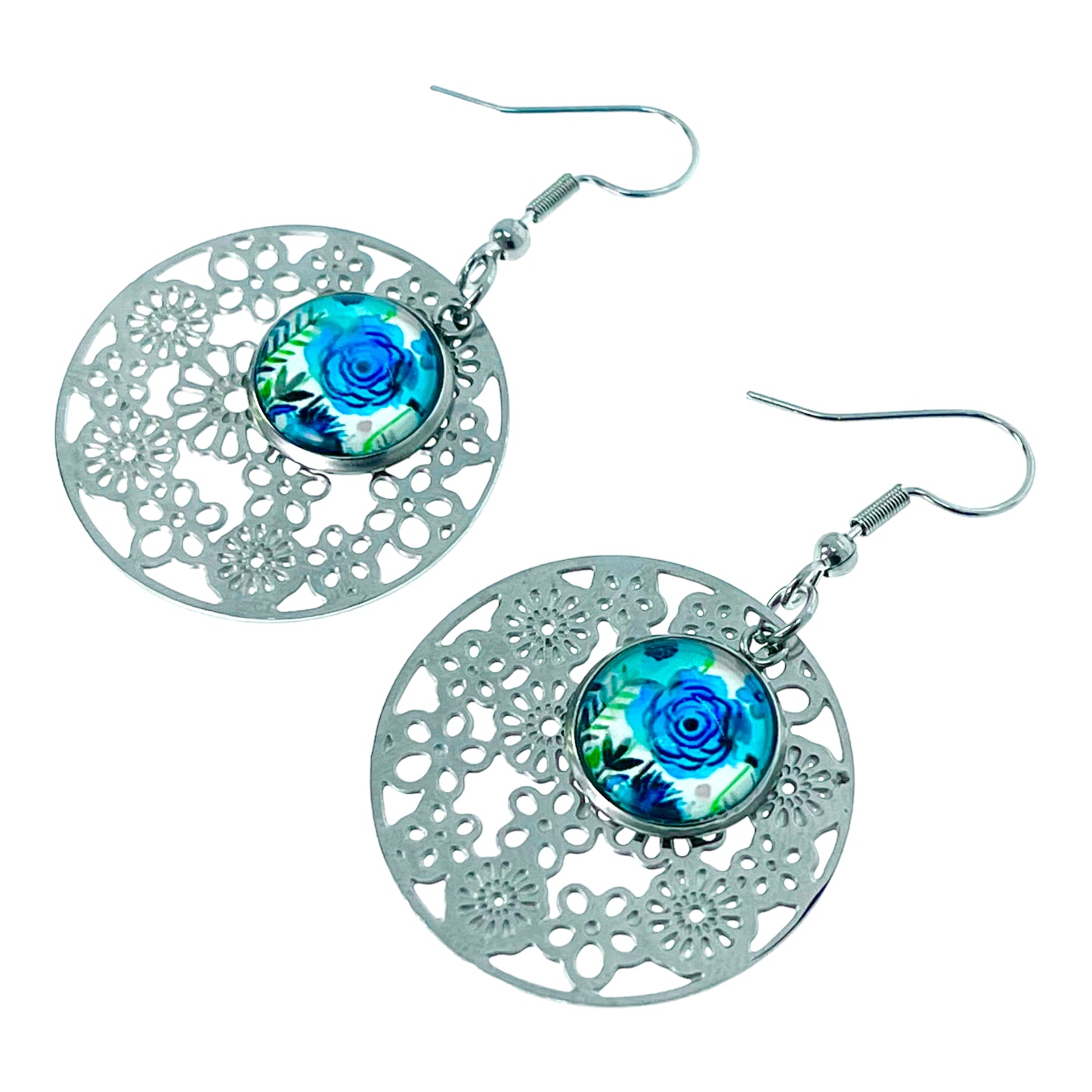 Tranquil Teal LoveShine Earrings