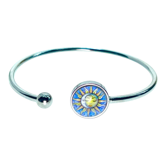 Violet Sun Flexi-Cuff Bracelet