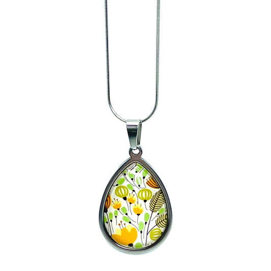 Blissful Blooms Teardrop Necklace