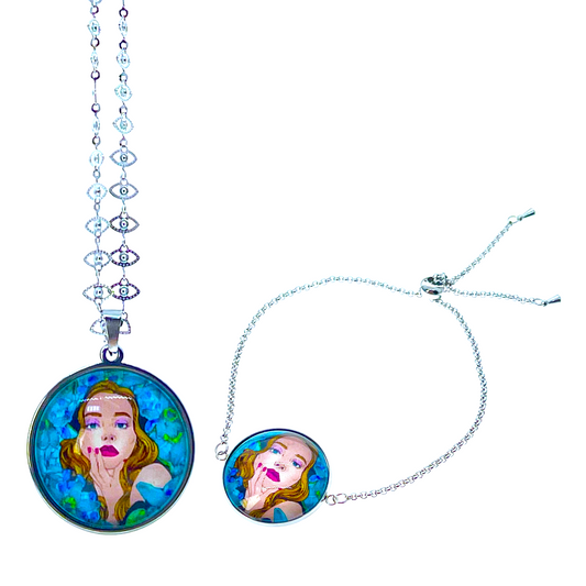 Aqua Siren Jewelry Set